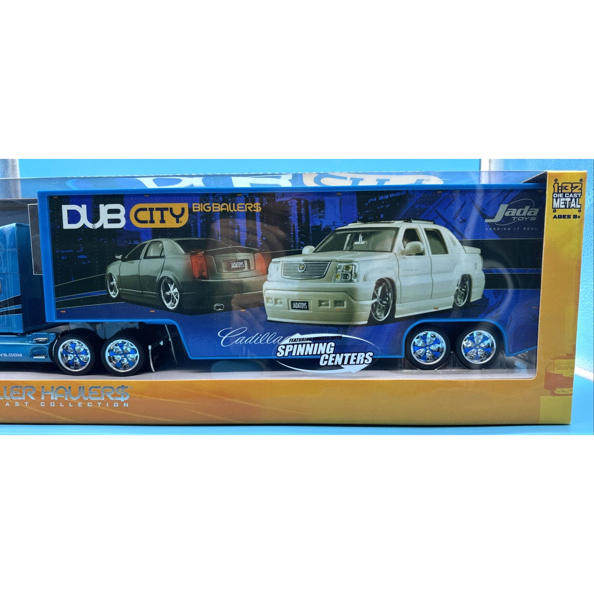 NEW Jada Toys Dub City Baller Haulers Die-Cast Collection — 1:32 Scale Kenworth Semi Truck (2004)