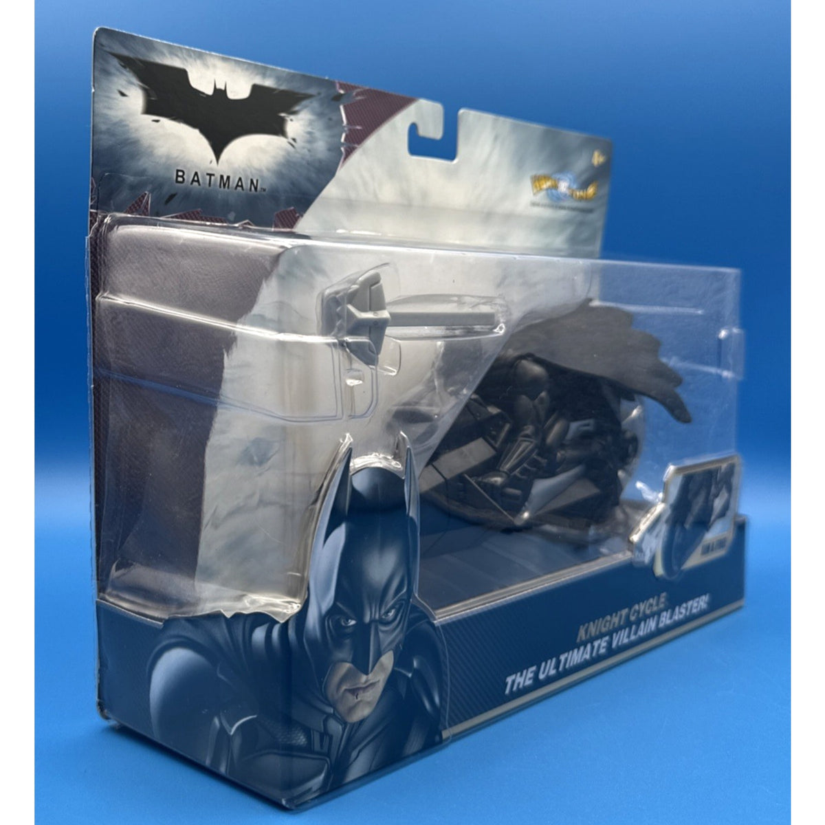 NEW Mattel Batman Hero Zone Knight Cycle Vehicle — The Ultimate Villain Blaster! (2008)