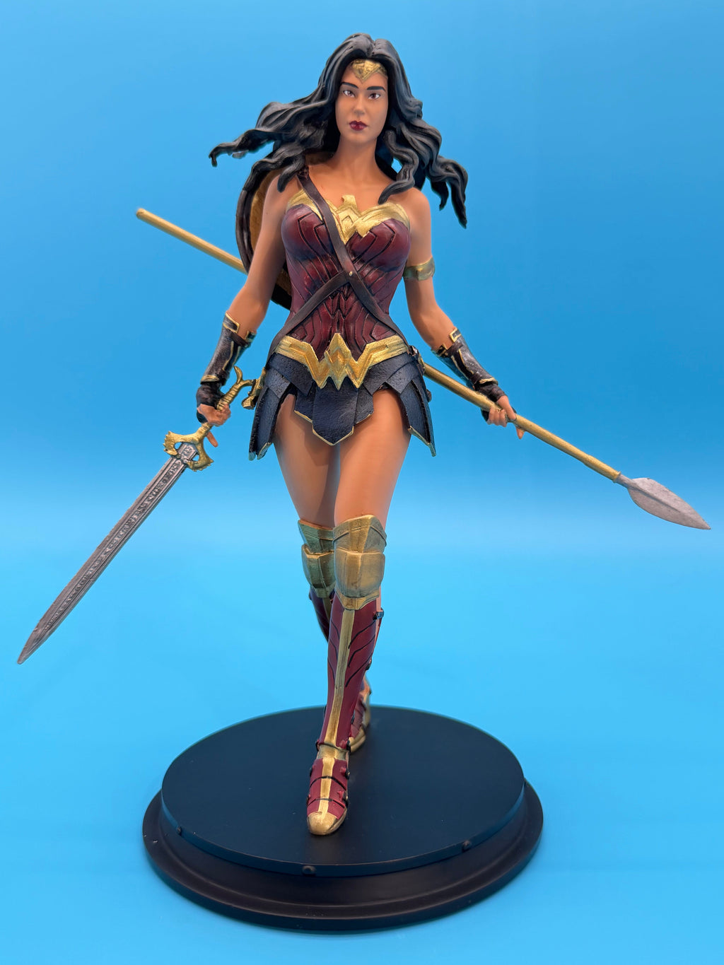 (NEW but Minor Damage) Wonder Woman Movie Collectible Statue – Icon Heroes Limited Edition (No. 759 of 2,000)