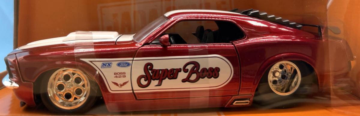 NEW Jada Bigtime Muscle 1970 Ford Mustang Boss 429 "Super Boss" 1:24 Die-Cast