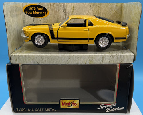 Maisto Special Edition 1970 Ford Boss Mustang 1:24 Die-Cast — Used / Display Model