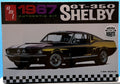 NEW AMT 1967 Shelby GT-350 1/25 Scale Plastic Model Kit — Molded in White (AMT800/12)