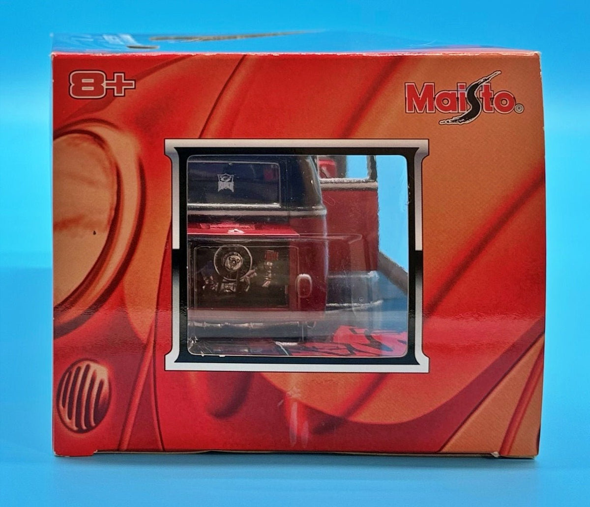 Maisto G Ridez Vbugz Volkswagen Samba Van 1:25 Red & Black Diecast, 2006 Sealed - The A.M.Y. Depot