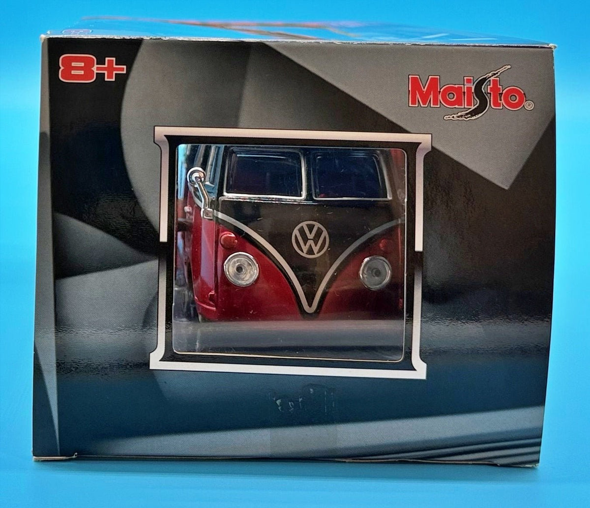 Maisto G Ridez Vbugz Volkswagen Samba Van 1:25 Red & Black Diecast, 2006 Sealed - The A.M.Y. Depot