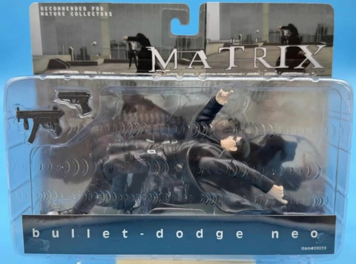 NEW Sealed N2Toys The Matrix Bullet-Dodge Neo Action Figure — Series Three (2001) Item #28039